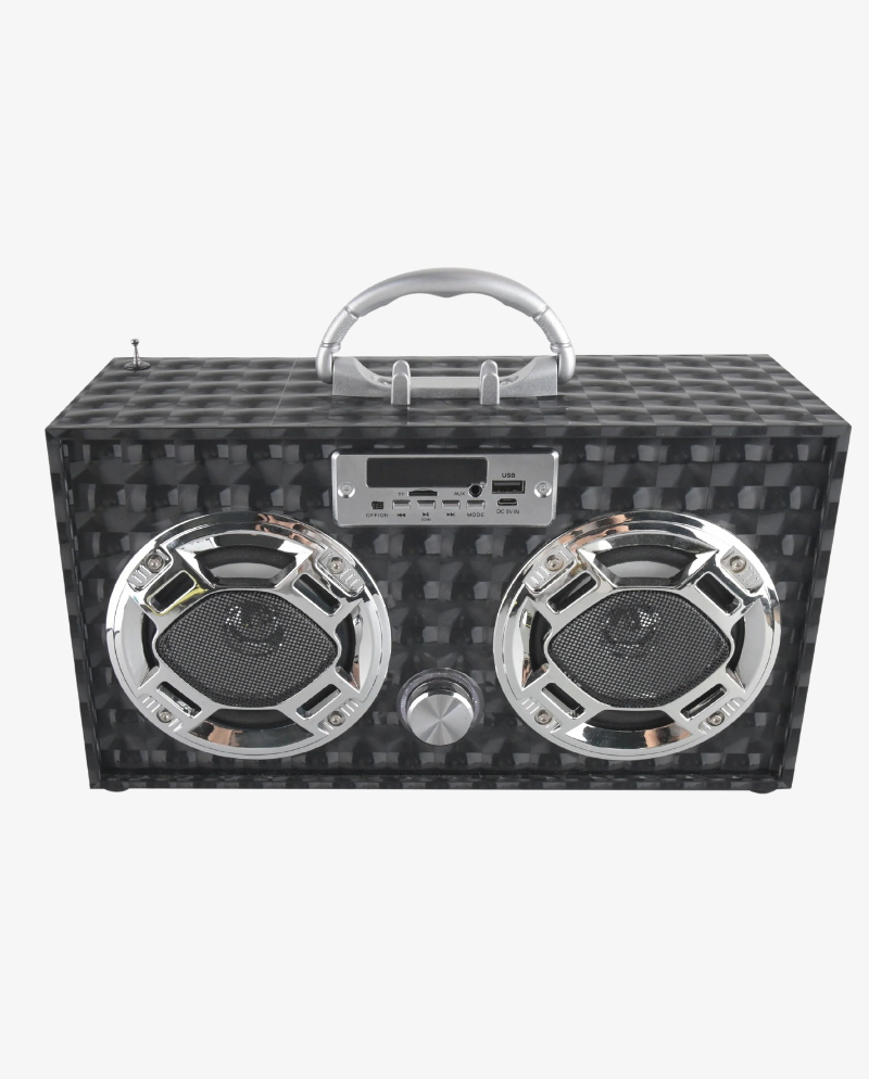 Black 3d Boombox Trend Tech Brands