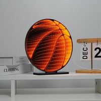 Neon Art Infinity Lights Wall & Desk Sign-Basketball