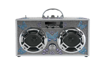 Butterfly Bling Boombox & Bluetooth Speaker