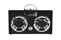 Black Bling Bluetooth Speaker & FM Radio