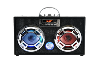 Black Bling Bluetooth Speaker & FM Radio