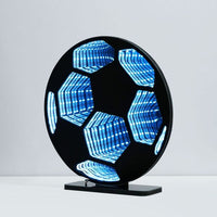 Neon Art Infinity Lights Wall & Desk Sign-Soccer Ball