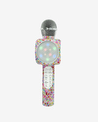 Confetti Bling Karaoke Microphone & Bluetooth Speaker