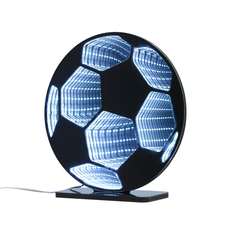 Neon Art Infinity Lights Wall & Desk Sign-Soccer Ball