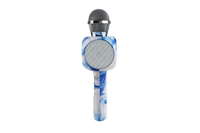 Blue Swirl Karaoke Microphone & Bluetooth Speaker