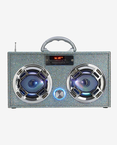 Iridescent Bling Boombox