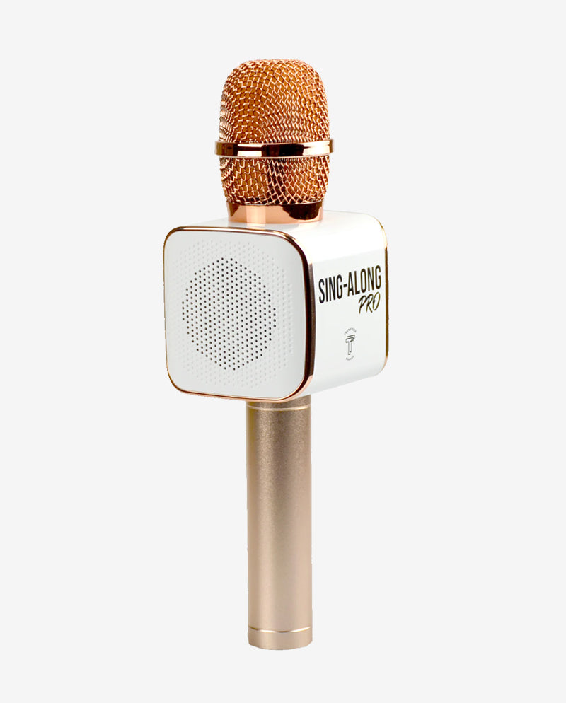 Gold Karaoke Microphone